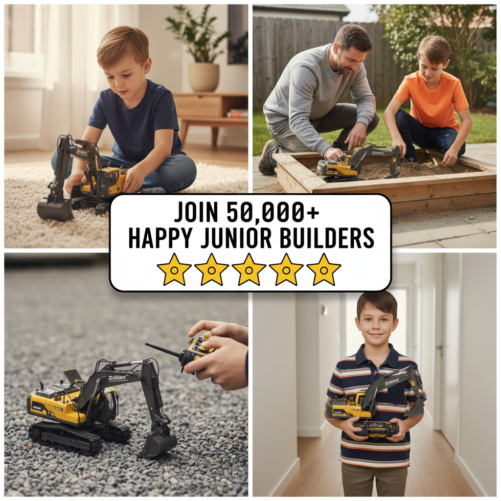 Zoblex™ BuildMaster RC Excavator